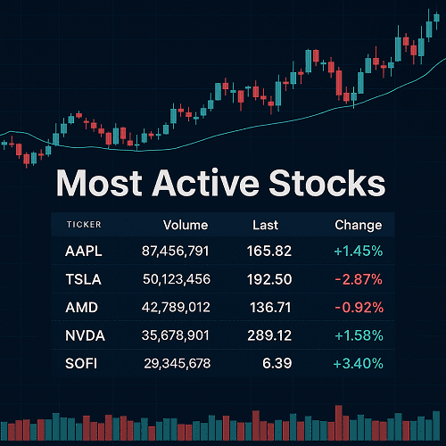 Most Active Stocks Today: The Ultimate Guide for Traders (2025 Edition)